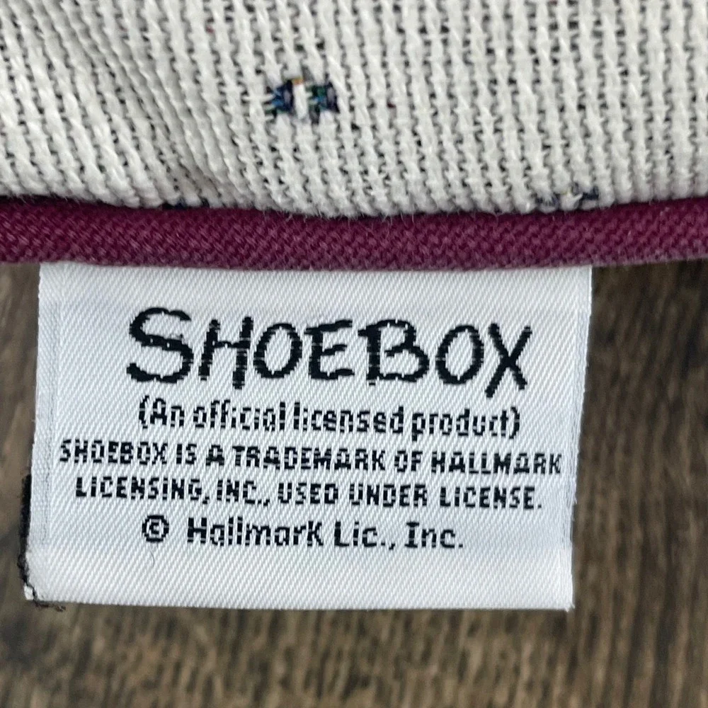 Shoebox Hallmark Pillow 